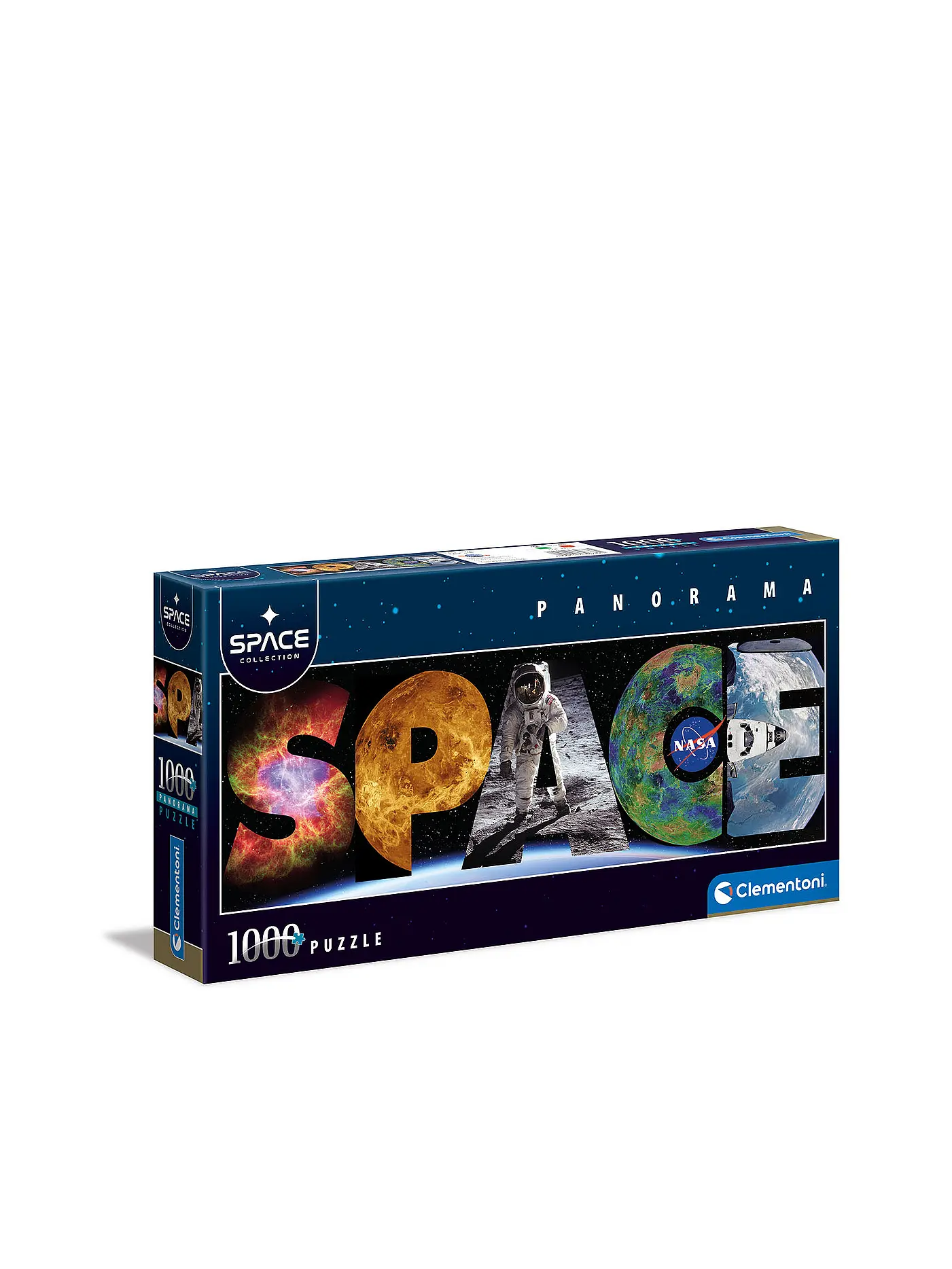 CLEMENTONI | Puzzle - Panorama - Space 1000 Teile | 
